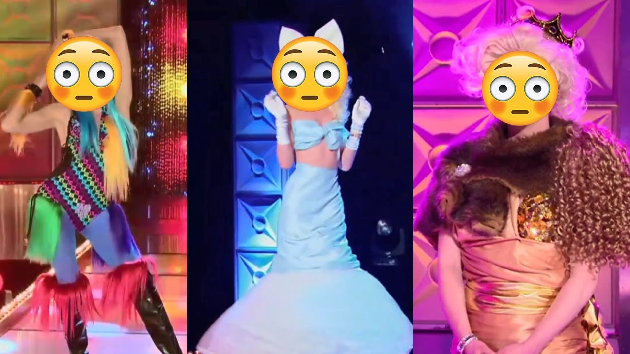 Drag Race queens being eliminated while looking a ✨MESS✨