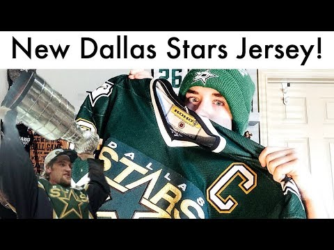 Dallas Stars Hatcher Retro Jersey Unboxing!