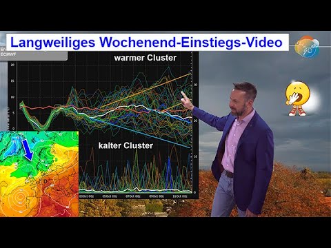 Langweiliges Wochenend-Einstiegs-Video: sehr warmes 2024, bescheidene Mittelfrist bis Mitte Oktober.