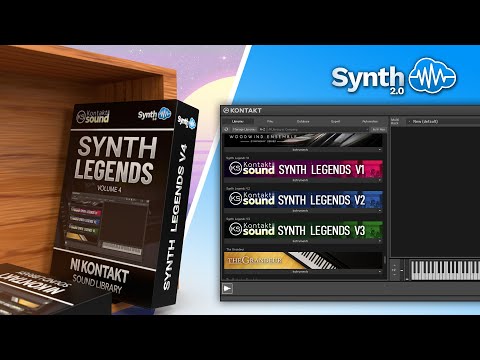 SLG007 - Complete Synth Legends - Native Instruments Kontakt ( over 140 presets ) - Video Preview 4