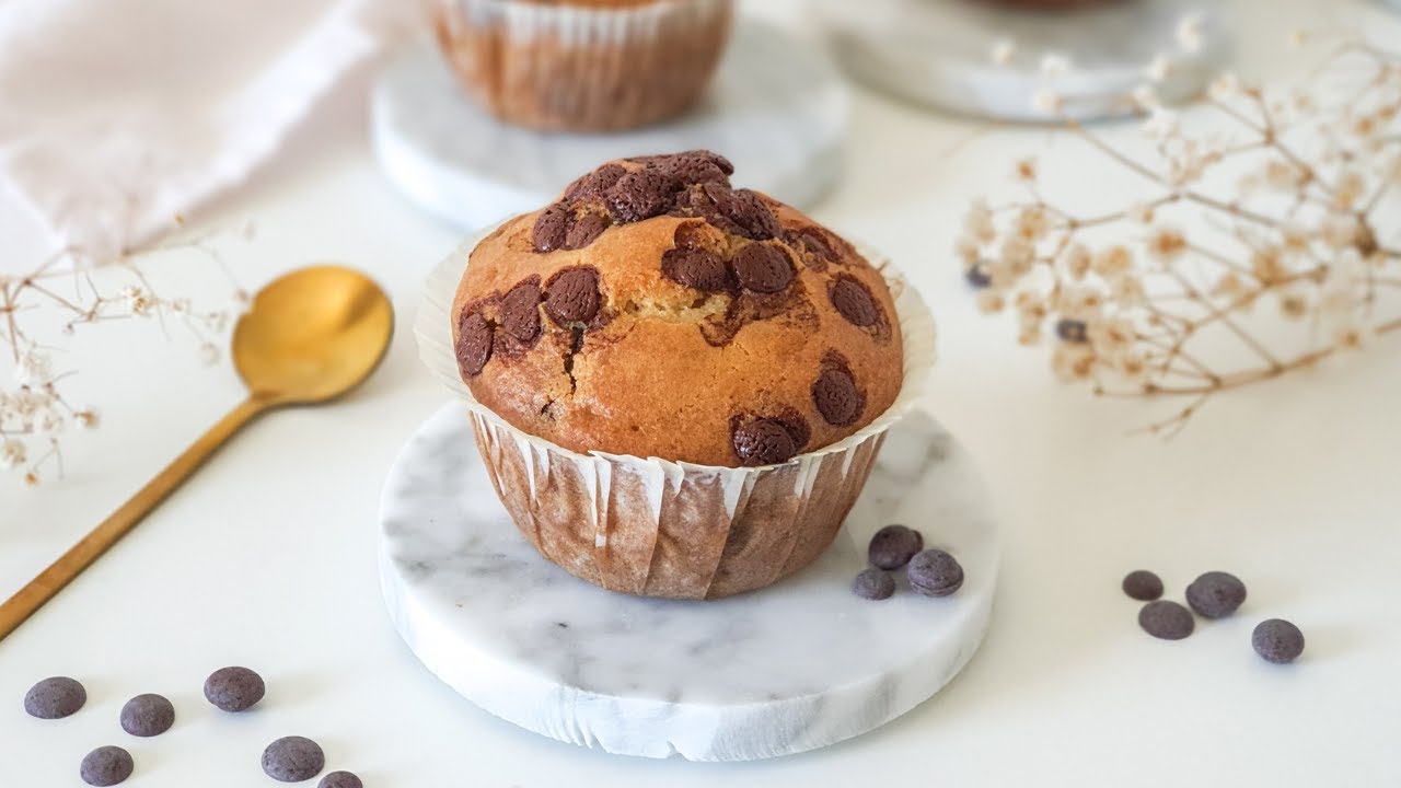 RECETTE MUFFINS AUX PEPITES DE CHOCOLAT SANS GLUTEN SANS LACTOSE