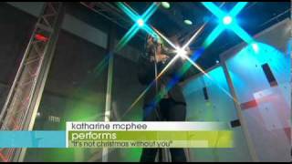 Katharine McPhee sings Christmas songs