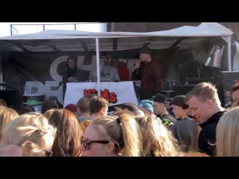 Klumben & TopGunn: X Faktor - CHEFF Records - Nu Som Chips launch-event i Hillerød