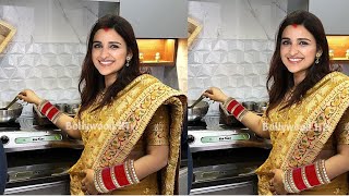 Download lagu Parineeti Chopra FIRST RASOI delicious dish impressed to husband Raghav after wedding mp3