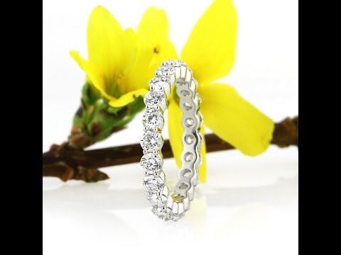 Mark Broumand - 2.00ct Round Brilliant Cut Diamond Eternity Band