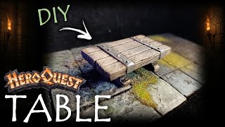 Dungeon Furniture: How To Make A Table from scratch!