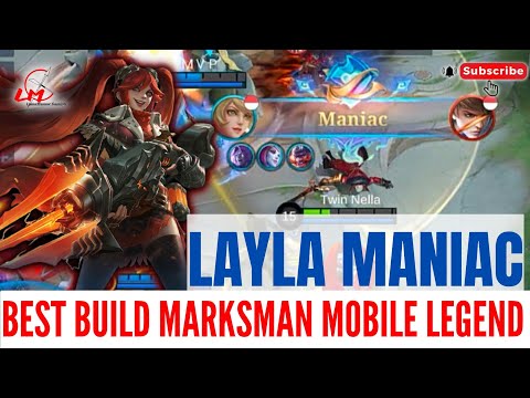 BEST BUILD MARKSMAN MOBILE LEGEND 2022 | HERO LAYLA