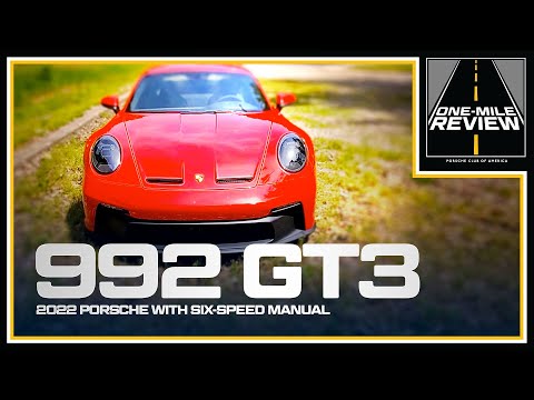 2022 Porsche 992 GT3 with Six-Speed Manual | One-Mile Review