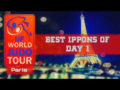 Best ippons in day 1 of Judo Grand Slam Paris 2018