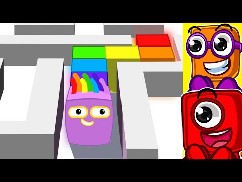 Ultimate Numberblocks Snake Maze!