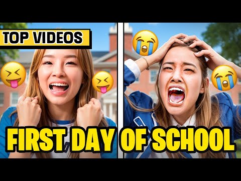 TYPES OF STUDENTS ON THE FIRST DAY OF SCHOOL | JianHao Tan