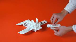Letadlo kartonový model