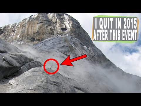 Getting down from Big Walls is dangerous