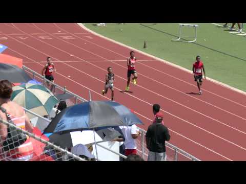 2015 TRACK HOUSTON CHAMPIONSHIP MEET  11 -12 YR BOYS 100 METER H9