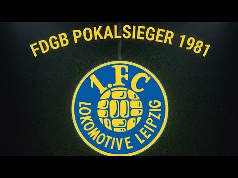 FDGB Pokalsieger 1981 Lok Leipzig