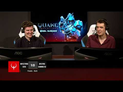 Myztro EU vs Myztro CIS Go4QC EU 2v2 July 2018  Grand Finals Quake Champions.