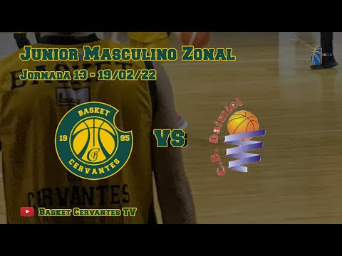 21-22 JunMascZon: Basket Cervantes - CB Daimiel (J13. 19/02/22)