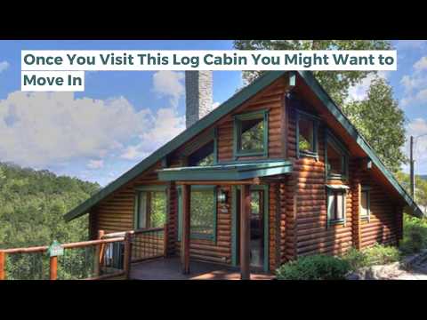 Once You Visit This Log Cabin You Might Want to Move In