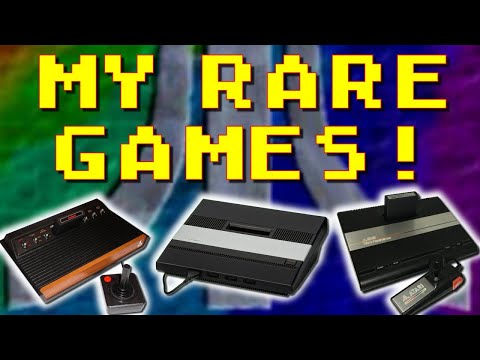 My Most Valuable and Rare Games for the Atari 2600, 5200 and 7800