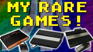 My Most Valuable and Rare Games for the Atari 2600, 5200 and 7800