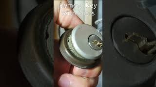 Remove Broken Key from Commercial Door Lock if Unlocked