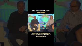 Why Linus Torvalds Enjoys Three D Printing So Much #shorts #linux #innovation #programmer