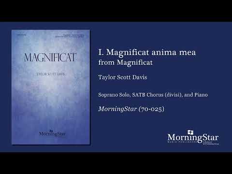 I. Magnificat anima mea from Magnificat by Taylor Davis - Scrolling Score Sample