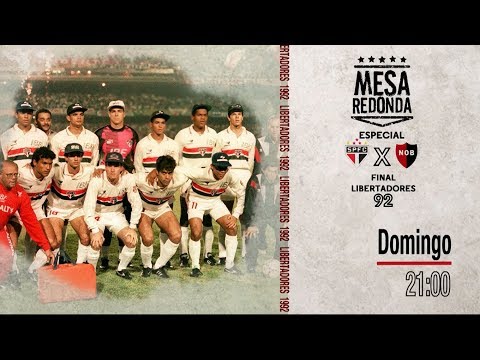 Chamada TV Gazeta | Mesa Redonda | Especial Libertadores 92