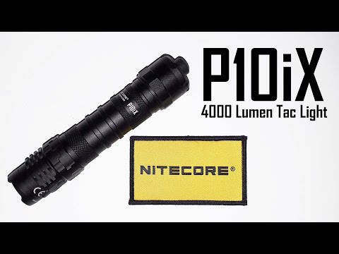 Nitecore P10iX - taktická svítilna se 4000 lumeny
