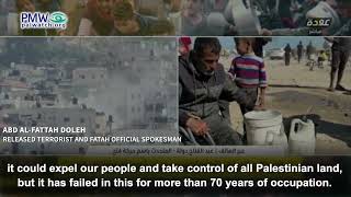 Abd Al-Fattah Doleh denying Israel's right to exist