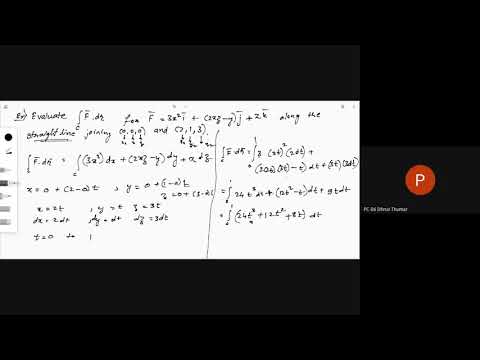 Vector Integration Lecture II