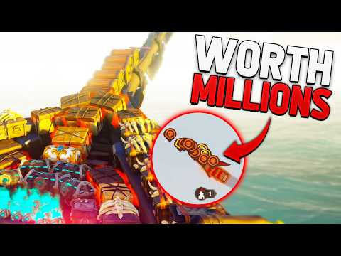 We Stole MILLIONS of LOOT in Sea of Thieves