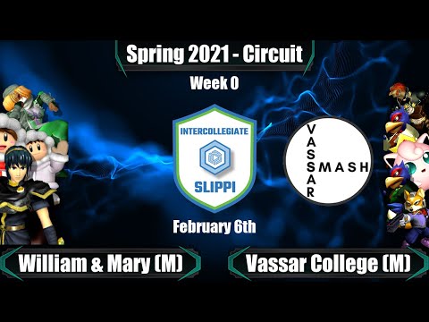 Spring 2021 Circuit - Week 0 - William & Mary (M) vs. Vassar College (M)