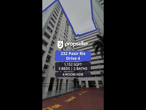 232 Pasir Ris Drive 4, 232 Pasir Ris Drive 4, 3 Bedrooms, 1,152 sqft, HDB Flat For Sale, by Kelly Tan, 500142783 - PropertyGuru.com.sg