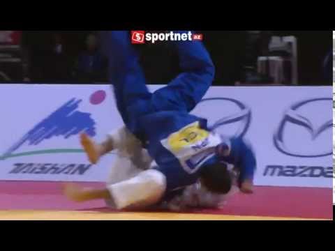 Rövnəq Abdullayev və Elnur Məmmədli Azərbaycan cüdoçusunu mükafatlandırdı