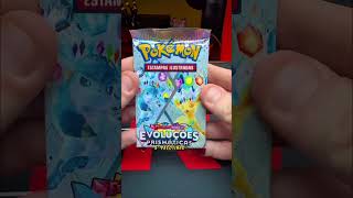 EVOLUÇÕES PRISMÁTICAS POKÉMON TCG! PRIMEIRA METADE SÓ SOFRIMENTO… VEM UMBREON?