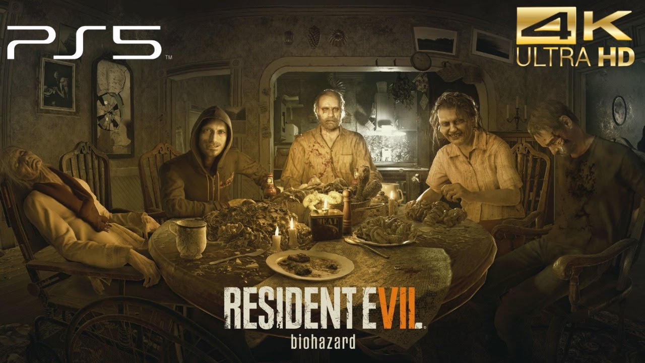 RESIDENT EVIL 7 Gameplay no PS5 Jogo Completo  [4K 60FPS] - Sem Comentários