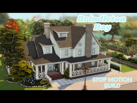 Big Family Home in Brindleton Bay | The Sims 4 Stop Motion