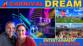 Carnival Dream Entertainment & Activities Review: What to Do on a Carnival Cruise 🚢