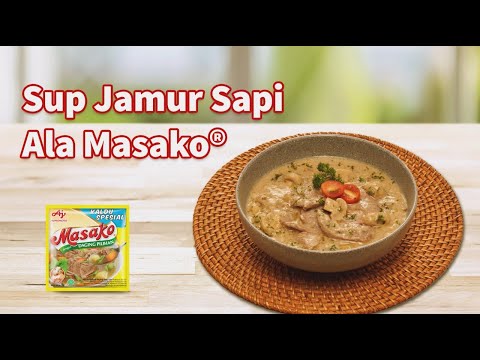 Sup Sapi Jamur Ala Masako®