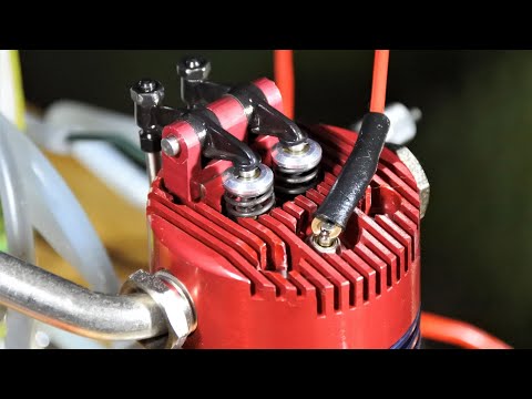 Magnum 120S   34 years old engine first run