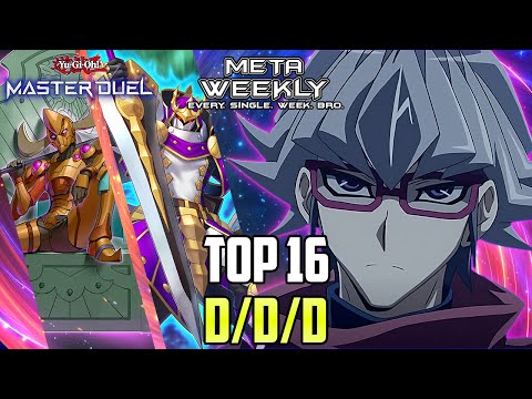 D/D/D SUPPORT IS HERE!!! TOP 16 META WEEKLY 202 [Yu-Gi-Oh! Master Duel]