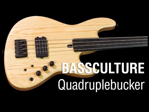 Bassculture Quadruplebucker // Maruszczyk Elwood L4p Fretless