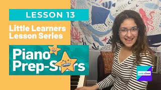 Piano Prep-Stars Little Learners Beginner Virtual Piano Lesson 13! 💕