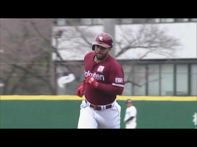 【ファーム】一発攻勢!! イーグルス・マルモレホス 2ランホームランを放ち点差を広げる!! 2022年3月26日 埼玉西武ライオンズ 対 東北楽天ゴールデンイーグルス