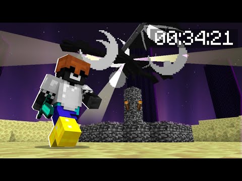 Mi primer RÉCORD de MINECRAFT SPEEDRUN