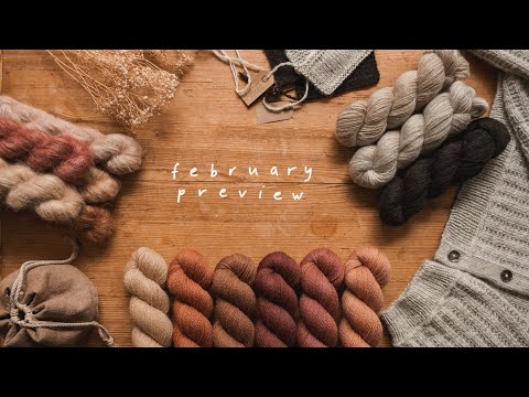 woollentwine fibrestudio podcast - februay collection, a new base and a lot of colours!