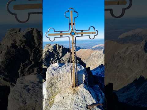 Gerlach peak- the highest peak of Slovakia. #slovakia #gerlach #solo #climbing