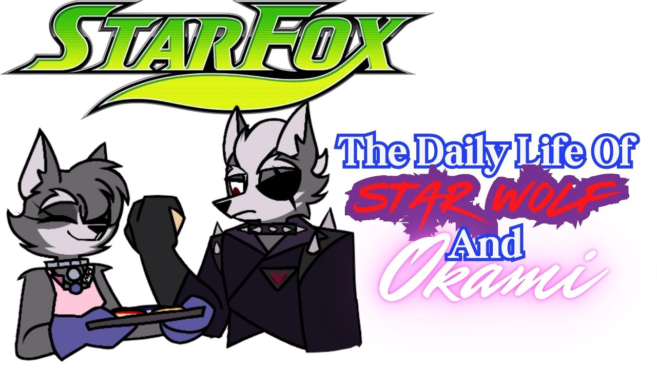 The Daily Life Of Star Wolf And Okami!! // Star Fox Comic Dub Compilation!!