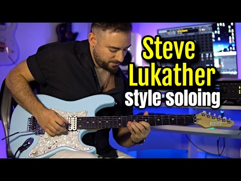 Emotional Steve Lukather Style Soloing | Stel Andre